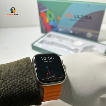 ⌚ W9 Ultra Smart Watch | Square Dial – Style Meets Smartness