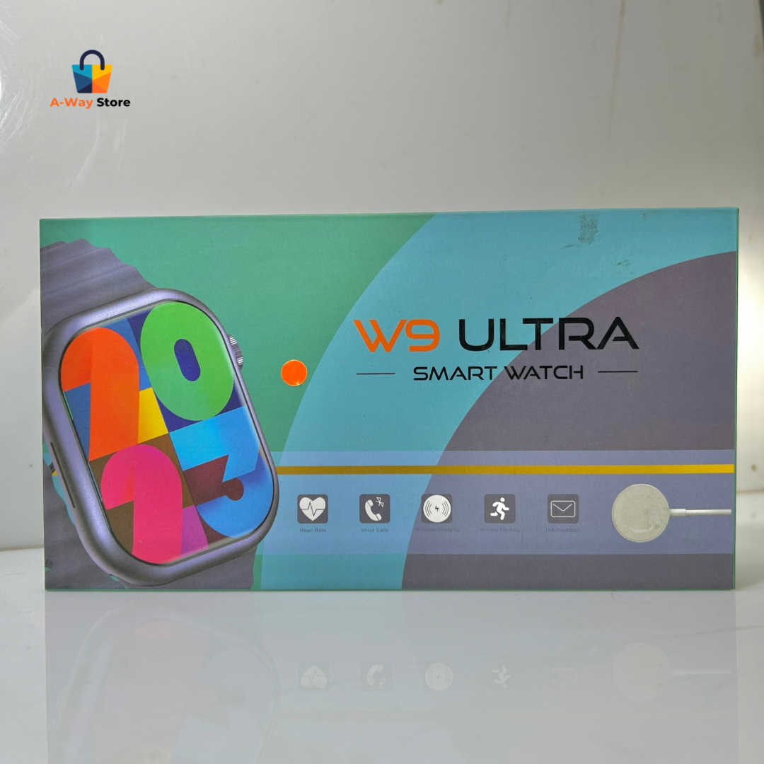 ⌚ W9 Ultra Smart Watch | Square Dial – Style Meets Smartness
