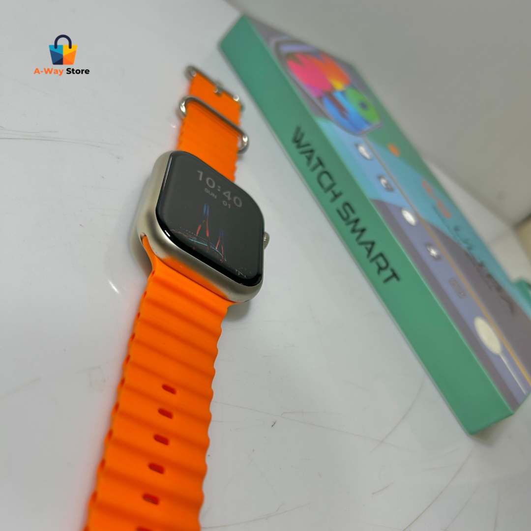 ⌚ W9 Ultra Smart Watch | Square Dial – Style Meets Smartness