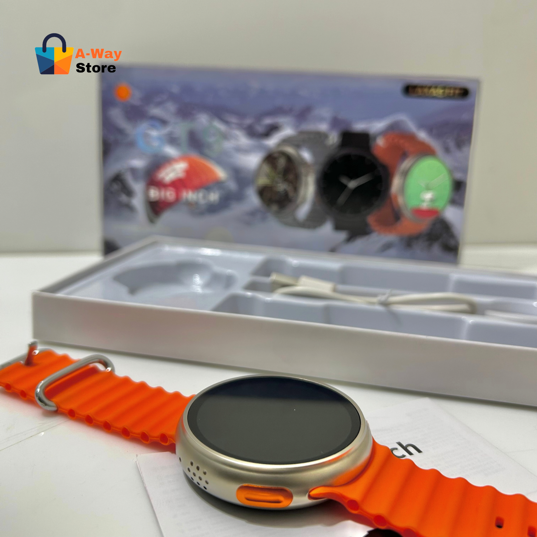 ⌚ GT9 Ultra Smart Watch | Circle Dial – Smarter Life on Your Wrist